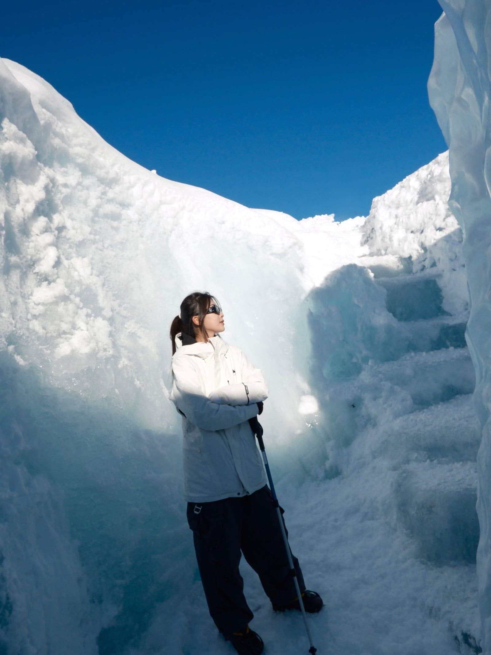 Mount Cook tour visitor photo