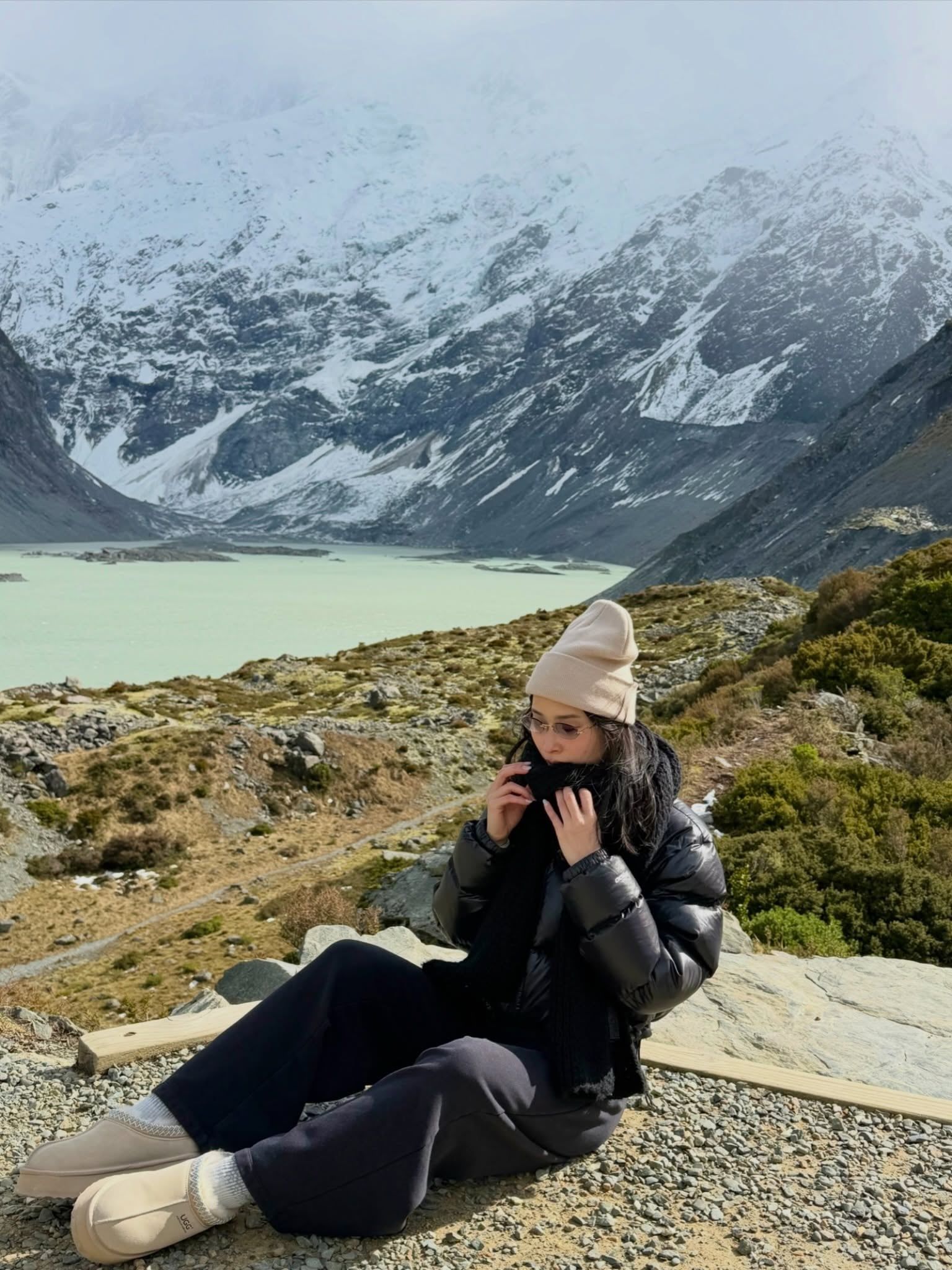 Mount Cook tour visitor photo
